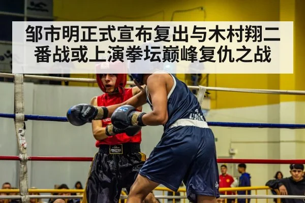 邹市明正式宣布复出与木村翔二番战或上演拳坛巅峰复仇之战